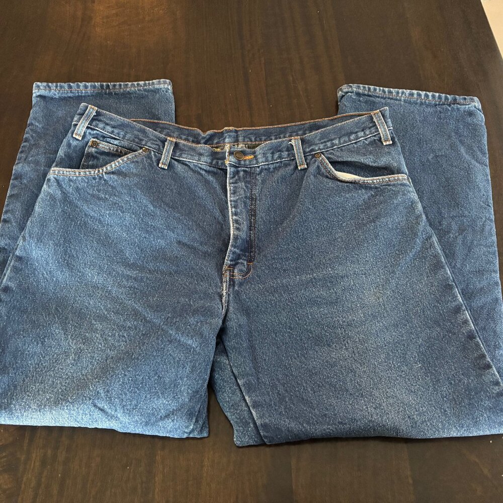 Men's Dickies Relaxed Fit Flannel Jeans size 40x30